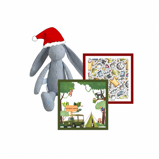 LARRY LAPIN AND 2 SWADDLES LUXURY GIFT SET