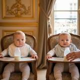 Set of 2 Terry cotton bibs