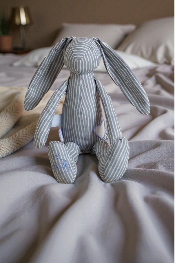 pre-order BEACH DAY BUNDLE LARRY LAPIN AND MATCHING STRIPEY SWADDLE