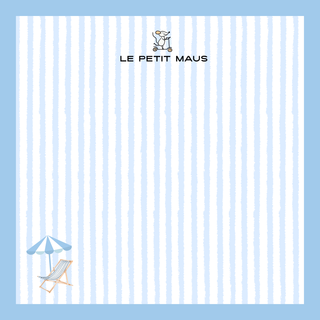 pre-order BEACH DAY BUNDLE LARRY LAPIN AND MATCHING STRIPEY SWADDLE