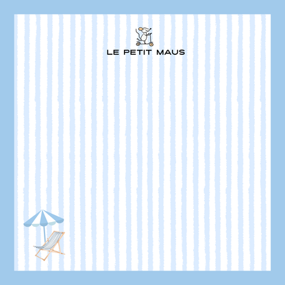 pre-order BEACH DAY BUNDLE LARRY LAPIN AND MATCHING STRIPEY SWADDLE