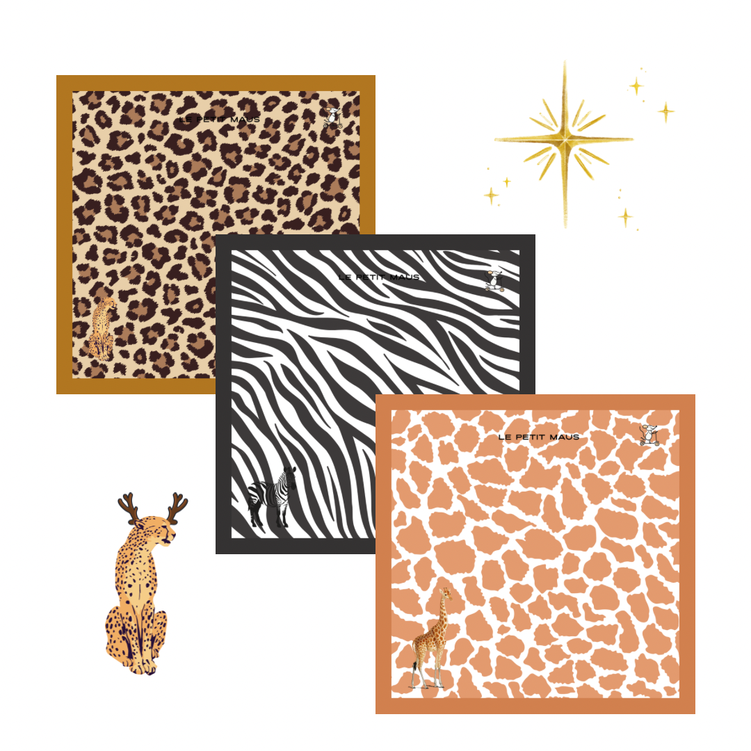 pre-order LIMITED EDITION ANIMAL PRINT SWADDLES