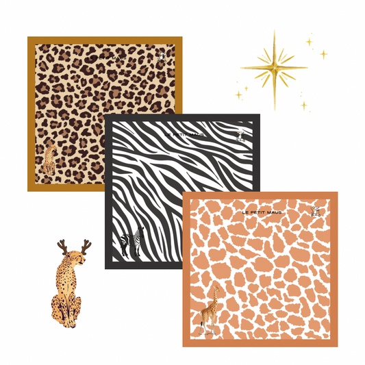 pre-order LIMITED EDITION ANIMAL PRINT SWADDLES