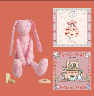 Lapin and 2 Swaddles Luxury Gift Set